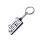 2tg basic Keychain white on black